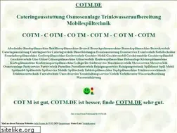 Sites similar to cotm.de