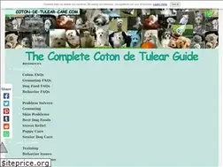 Sites similar to coton-de-tulear-care.com