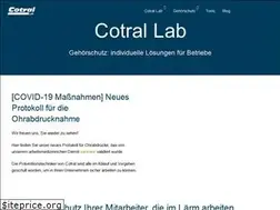 Sites similar to cotral.de
