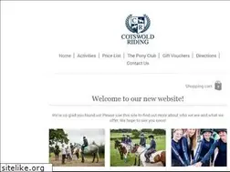 Sites similar to cotswoldriding.com