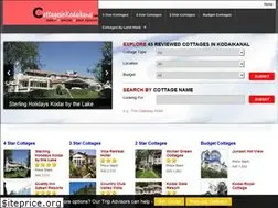 Sites similar to cottagesinkodaikanal.com