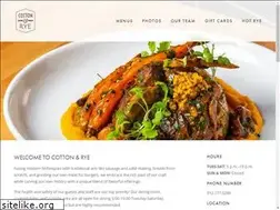 Sites similar to cottonandrye.com