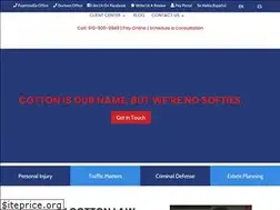 Sites similar to cottonlawfirm.com
