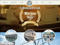 Sites similar to cottonwoodcreekmarina.com