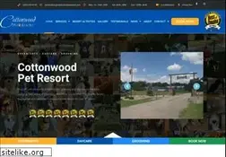 Sites similar to cottonwoodpetresort.com