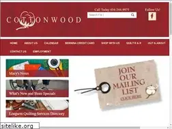 Sites similar to cottonwoodquiltshop.com