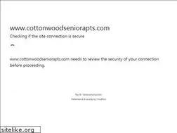 Sites similar to cottonwoodseniorapts.com