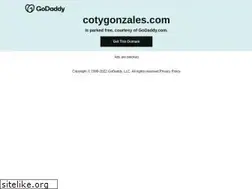 Sites similar to cotygonzales.com