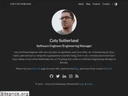 Sites similar to cotysutherland.com