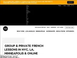 Sites similar to coucoufrenchclasses.com