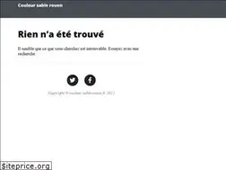 Sites similar to couleur-sable-rouen.fr
