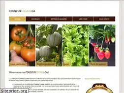 Sites similar to couleurlocale.ca
