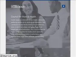 Sites similar to councilforworkandhealth.org.uk