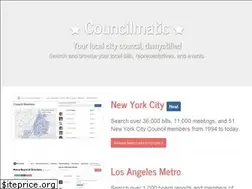 Sites similar to councilmatic.org