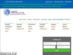 Sites similar to councilofalliedscience.com