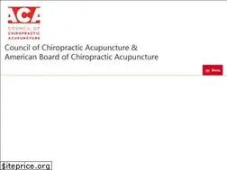 Sites similar to councilofchiropracticacupuncture.org