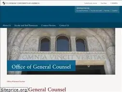Sites similar to counsel.cua.edu