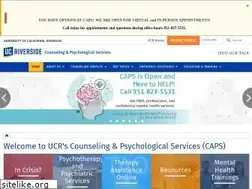 Sites similar to counseling.ucr.edu