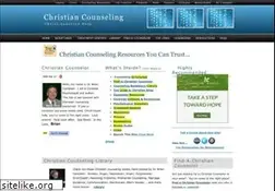 Sites similar to counseling4christians.com