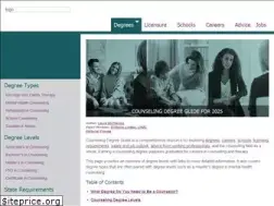Sites similar to counselingdegreeguide.org