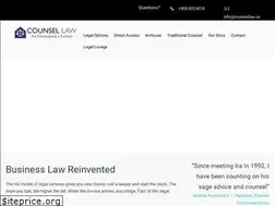 Sites similar to counsellaw.ca