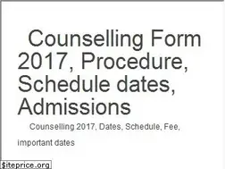 Sites similar to counsellingform.in