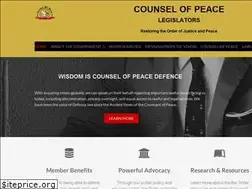 Sites similar to counselofpeace.org
