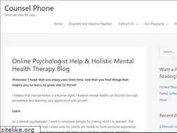 Sites similar to counselphone.com