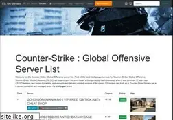Sites similar to counter-strike-servers.net