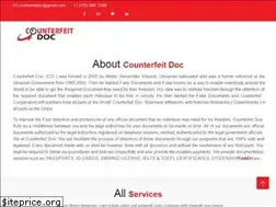 Sites similar to counterfeitdoc.com