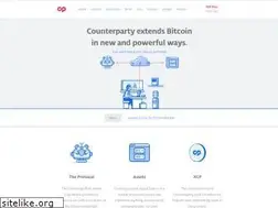 Sites similar to counterparty.io