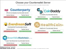 Sites similar to counterwallet.io