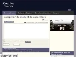 Sites similar to counterwords.com