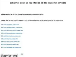 Sites similar to countries-cities.com