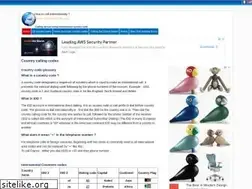 Sites similar to country-codes.org