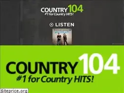 Sites similar to country104.com