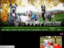 Sites similar to countryboysgreatdanes.com