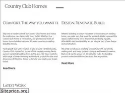 Sites similar to countryclubhomesinc.com