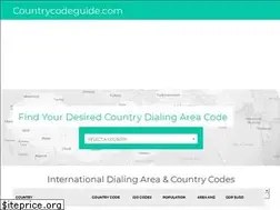 Sites similar to countrycodeguide.com