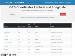 Sites similar to countrycoordinate.com