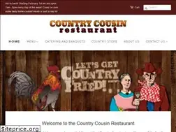 Sites similar to countrycousinrestaurant.com