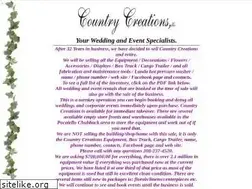 Sites similar to countrycreations.info