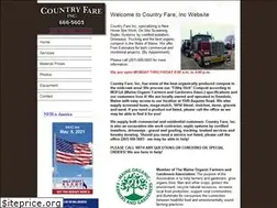 Sites similar to countryfareinc.com