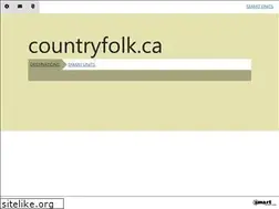 Sites similar to countryfolk.ca
