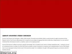 Sites similar to countryfriedchicken.com