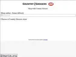 Sites similar to countrygrocers.com.au