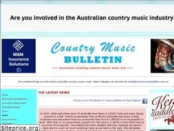 Sites similar to countrymusicbulletin.com.au