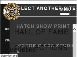Sites similar to countrymusichalloffame.org