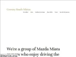 Sites similar to countryroadsmiatas.com