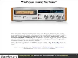 Sites similar to countrystarname.com